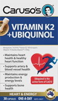 Curuso's K2+Ubiquinol 150mg Curuso's K2+Ubiquinol 150mg