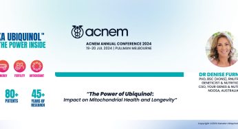 Kaneka Ubiquinol at ACNEM 2024 in Melbourne